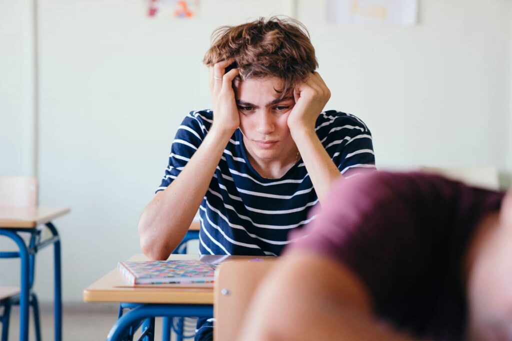 how school affects teens mental health