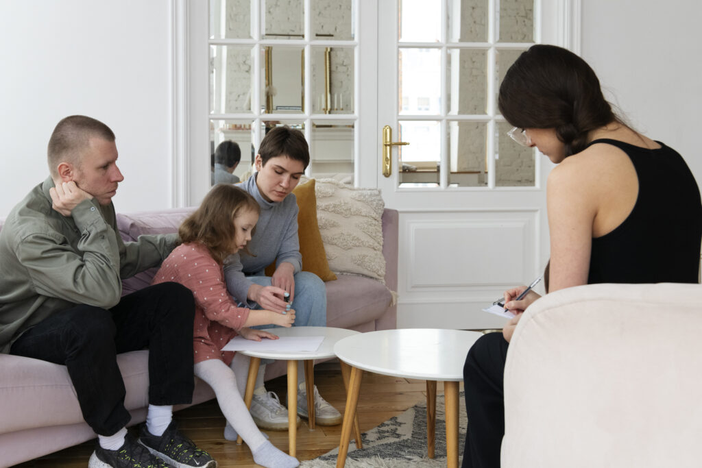 How is family therapy a treatment option